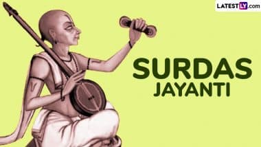 Surdas Jayanti 2025 Wishes, Images and HD Wallpapers: Send WhatsApp Messages, Quotes, Sayings and Greetings on the Birth Anniversary of Surdas Surdas Jayanti 2025 Wishes, Images and HD Wallpapers: Send WhatsApp Messages, Quotes, Sayings and Greetings on the Birth Anniversary of Surdas